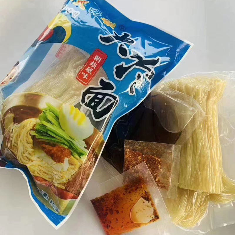 奉天东北西塔小麦大冷面袋装鲜族韩式真空速食方便面免煮凉面小吃