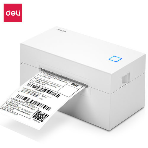 得力DL-760D热敏标签打印机 快递电子面单不干胶标签小型打单机