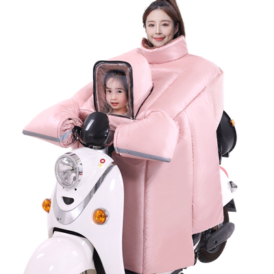 亲子挡风被冬季加绒保暖儿童