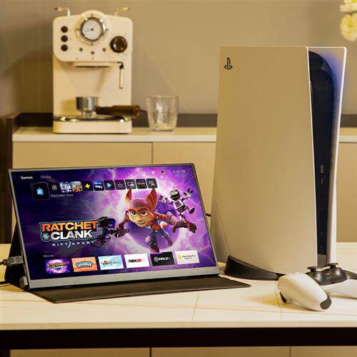 PS5|SWITCH 직접 연결 휴대용 디스플레이 노트북 컴퓨터 확장 보조 화면 휴대폰 XXS 외부 디스플레이