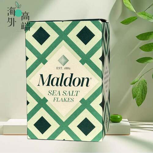 英国进口雪花盐晶片牛排面包蛋糕烘培 Maldon Sea Salt Flakes
