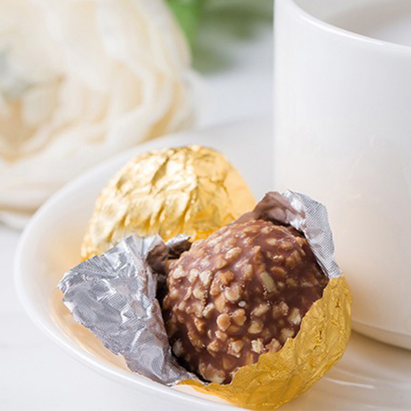 巧克力球散装喜糖金沙夹心结婚专用果仁脆脆圆球蛋糕(代可可脂)