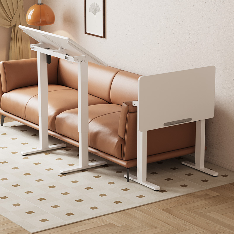 joyseeker智能电动升降桌可移动折叠儿童家用书桌办公工作台