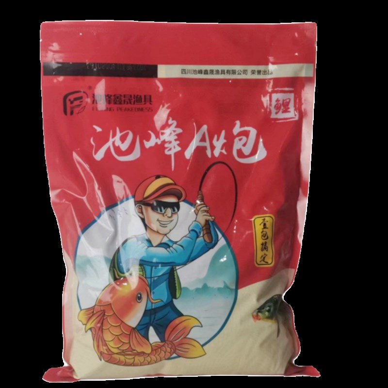 池峰A炮a炮黑坑钓鱼散炮t鲫鱼升级版鲤鱼壹包搞定综合饵料1000克