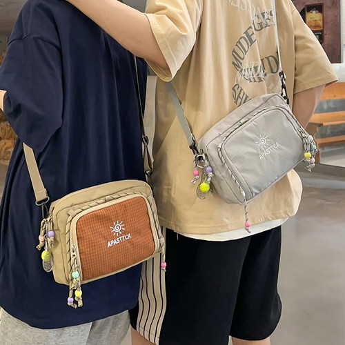 轻便通勤小方包防水单肩包斜挎包