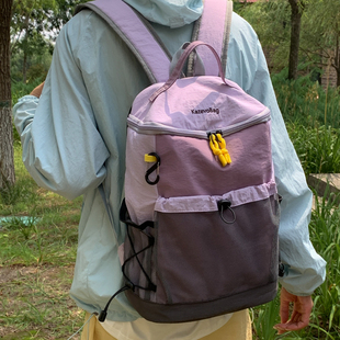 户外运动双肩背包男女旅行出游包大容量轻便徒步登山包休闲小书包