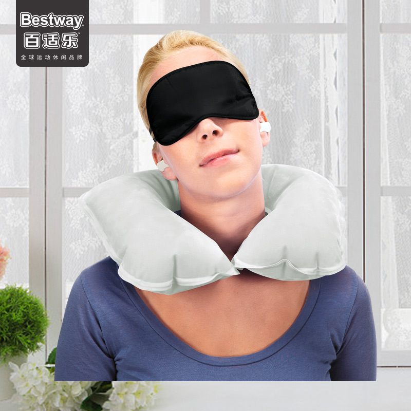 Bestwayu型枕颈椎护颈枕脖子旅行枕睡觉便携长途飞机午睡枕头|ruв категории открытый/альпинизм/в поход/Поездки товаров, коврик/мат/подушка, подушка - от Buy2taobao.com для оказания профессиональной услуги покупки агента Taobao