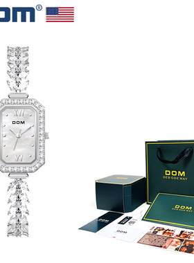 DOM腕表 坚守139道生产工序 天然贝母梦幻女士手表女神款G-1541