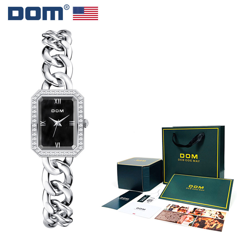 DOM腕表 时尚轻奢小香风手链款石英女士手表 G-1579D-1M怎么样,好用不?