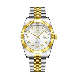 DOM联名JM腕表 气质经典日历石英防水男士手表K1041