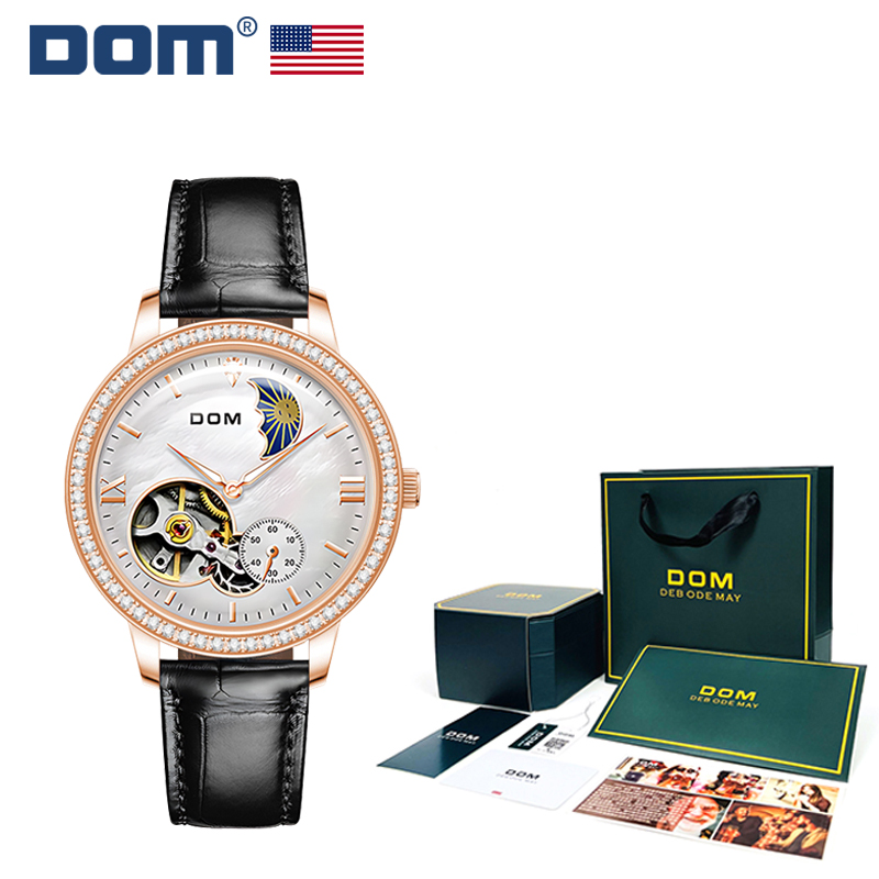 DOM腕表 坚守139道生产工序 机械女表新款时尚女士腕表 G-631
