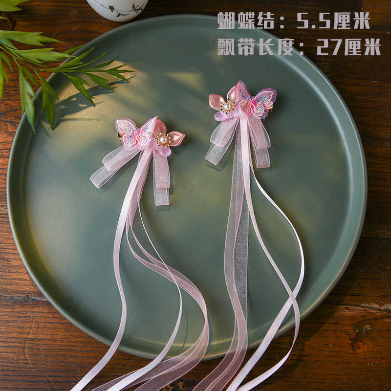 唐装流苏头饰中国风女孩发夹