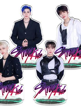 新款无缝夹层CNC精雕Stray Kids韩国男团kpop明星周边精工立牌