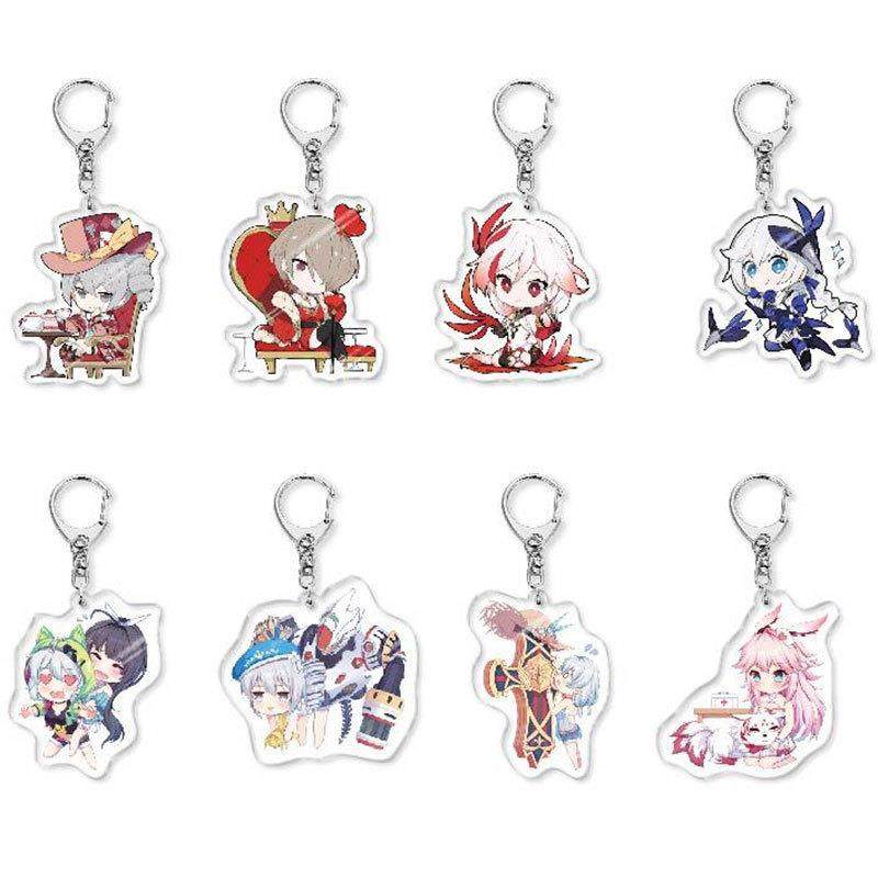新款游戏动漫周边亚克力崩坯3钥匙扣挂件琪亚娜校园周边创意礼品,模玩/动漫/周边/娃圈三坑/桌游,动漫挂件/文具,淘宝优惠券,粉丝福利购,淘宝优惠卷