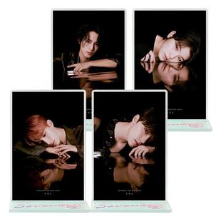 新款SEVENTEEN男团THE8洪知秀金珉奎李硕珉明星周边流沙麻将吧唧