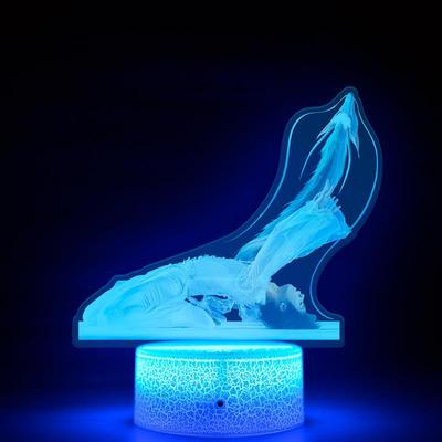 新款Hanyu Yuzuru羽生结弦2023柚子哈牛同款明星周边大小夜灯礼品