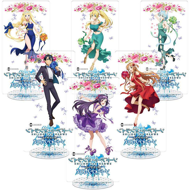 新款无缝夹层CNC精雕花嫁系SAO刀剑神域动漫周边亚克力精工立牌,模玩/动漫/周边/娃圈三坑/桌游,动漫徽章/立牌,淘宝优惠券,粉丝福利购,淘宝优惠卷