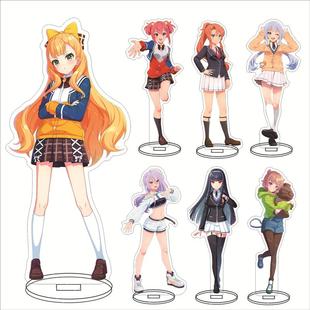 新款World Dai Star世界巨星动漫亚克力大立牌 凤心菜 静香亚克力