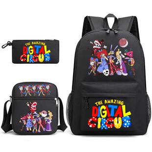 新款2023神奇数字马戏团THE AMAZING DIGITAL CIRCUS儿童学生书包