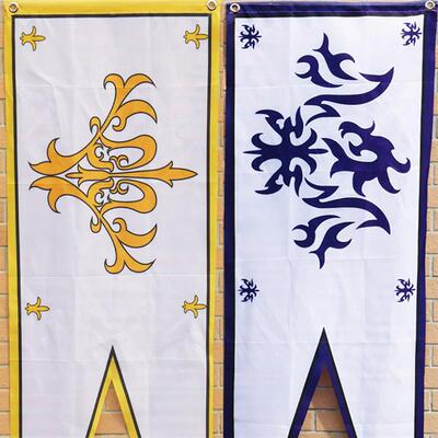 新款命运大旗Fate/Grand Flag之夜圣女贞德黑道具动漫周边旗帜