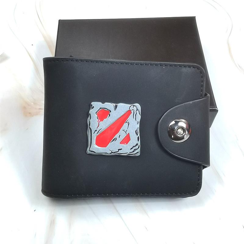 新款刀塔主题传奇合金钱包 传奇游戏书包周边 进击皮夹学生男女款