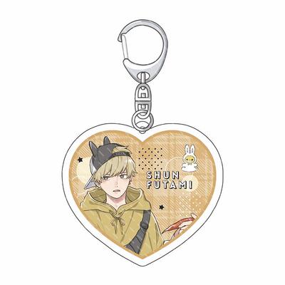 新款呆萌酷男孩钥匙扣一仓飒 二见瞬 三间贵之四季苍真亚克力挂件