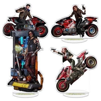 新款夹层精雕內印赛博朋克Cyberpunk 2077游戏周边品质立牌摆件公