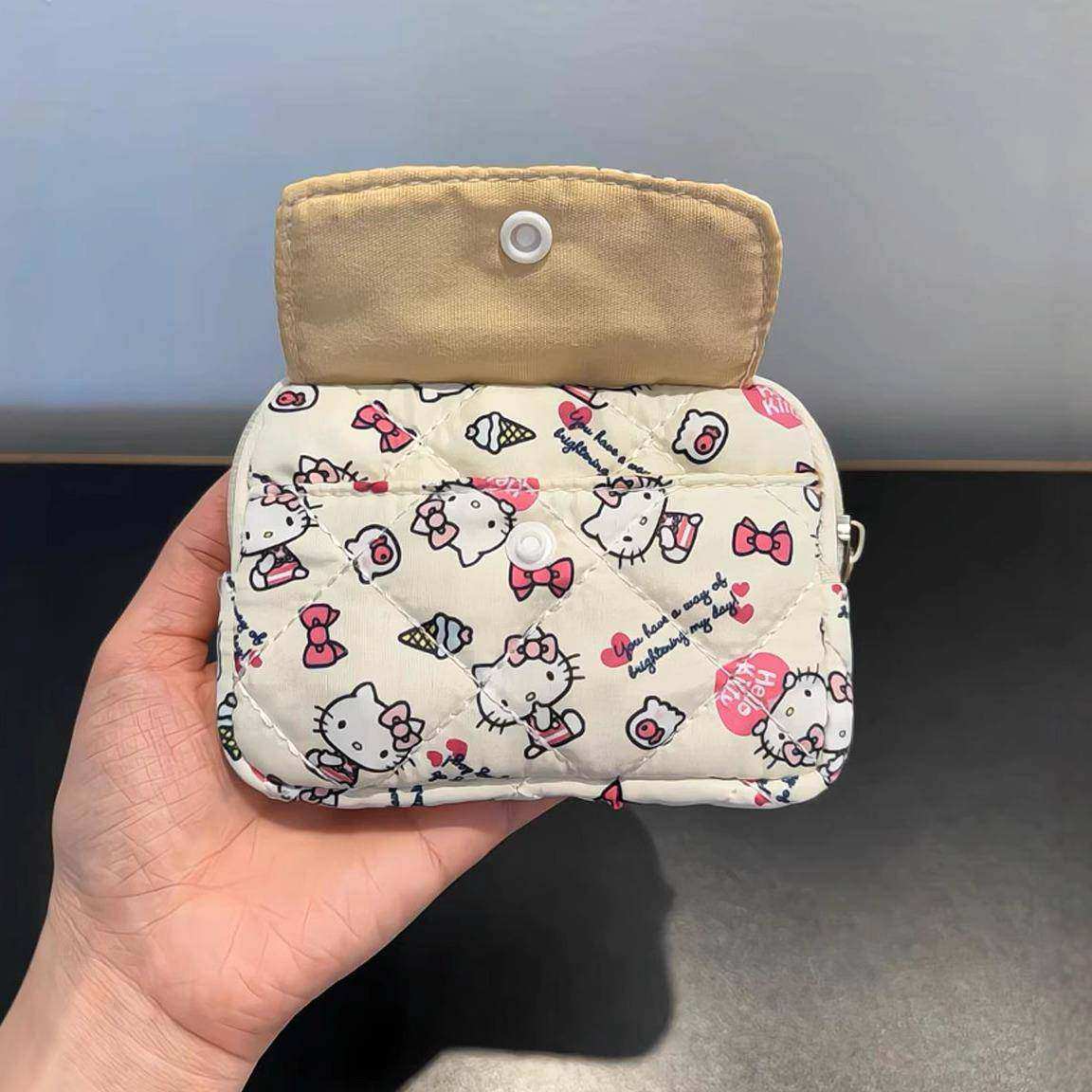 hellokitty零钱包可爱迷你小包钱包女款轻薄小巧卡包一体收纳包
