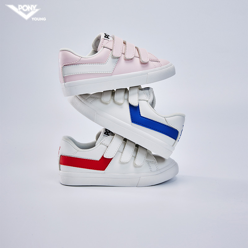 pony春季男童女童板鞋休闲鞋