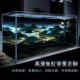 森齐鱼缸背景画纸高清定制水族箱溪流缸超白缸造景装 饰图外贴加厚