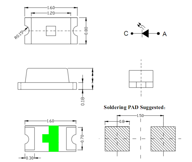 0603白色正白灯6000-6500k色温超高亮led灯珠贴片发光二极管包邮
