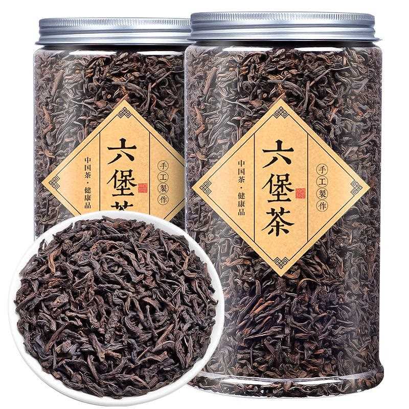 广西黑茶六堡茶梧州礼盒装茶叶老六特产年陈香500g