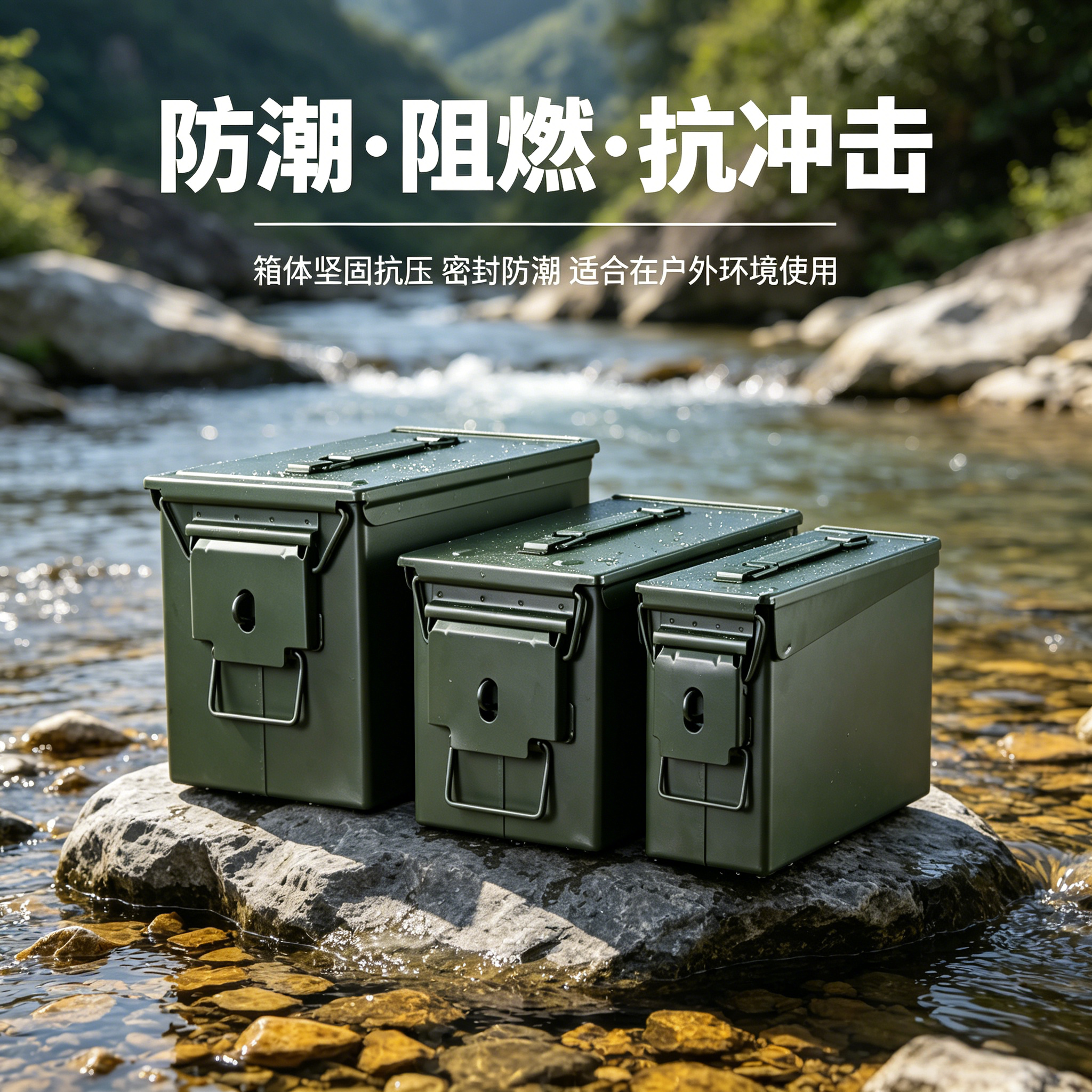 户外三防密封抗冲击便携工具箱