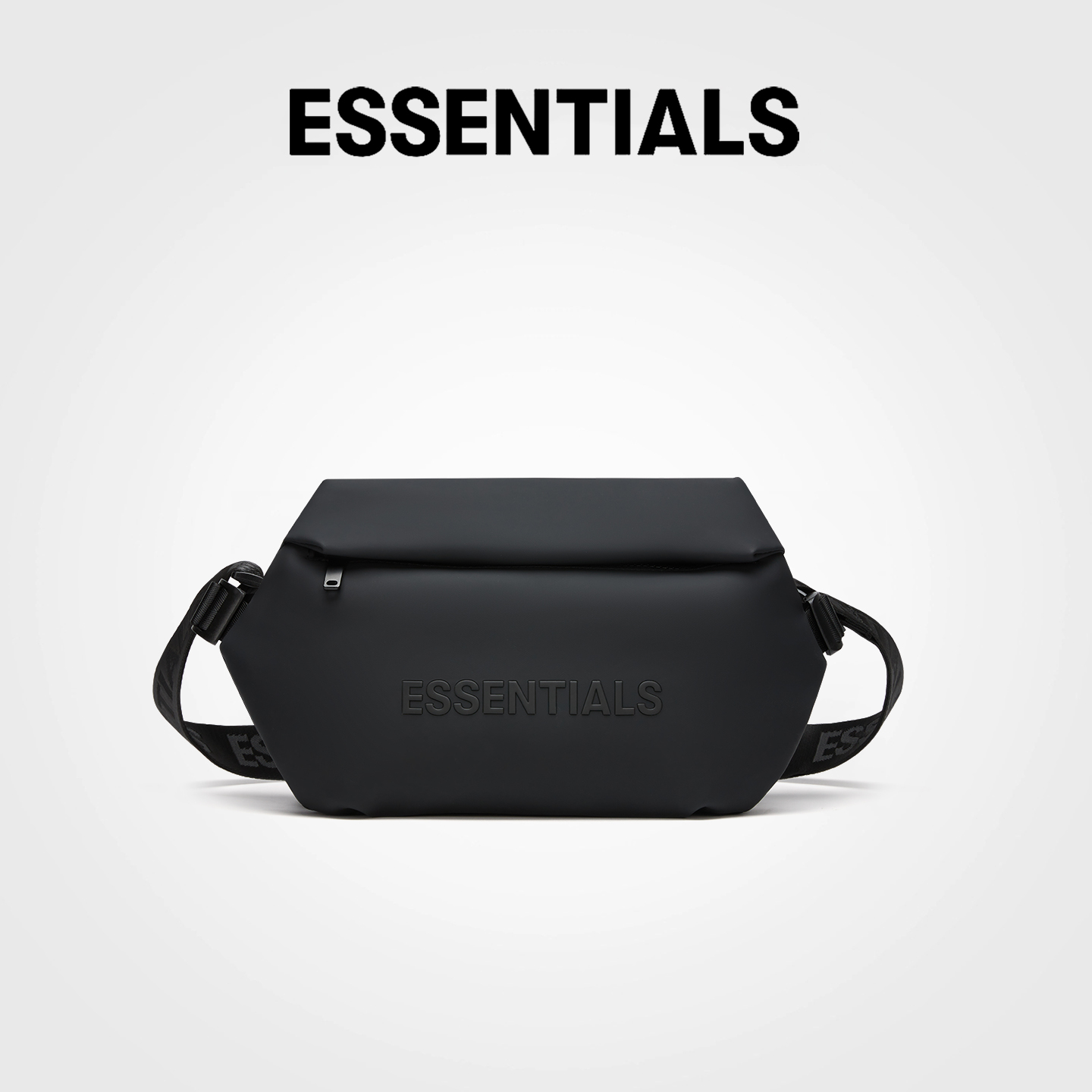ESSENTIALS官方旗舰店新款LOGO印花休闲斜挎包女户外骑行单肩包男