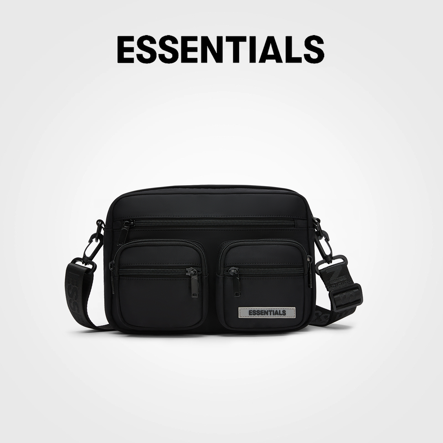 ESSENTIALS官方旗舰店徽标LOGO多功能单肩包女休闲骑行斜挎包男潮