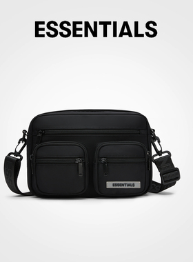 ESSENTIALS官方旗舰店徽标LOGO多功能单肩包女休闲骑行斜挎包男潮