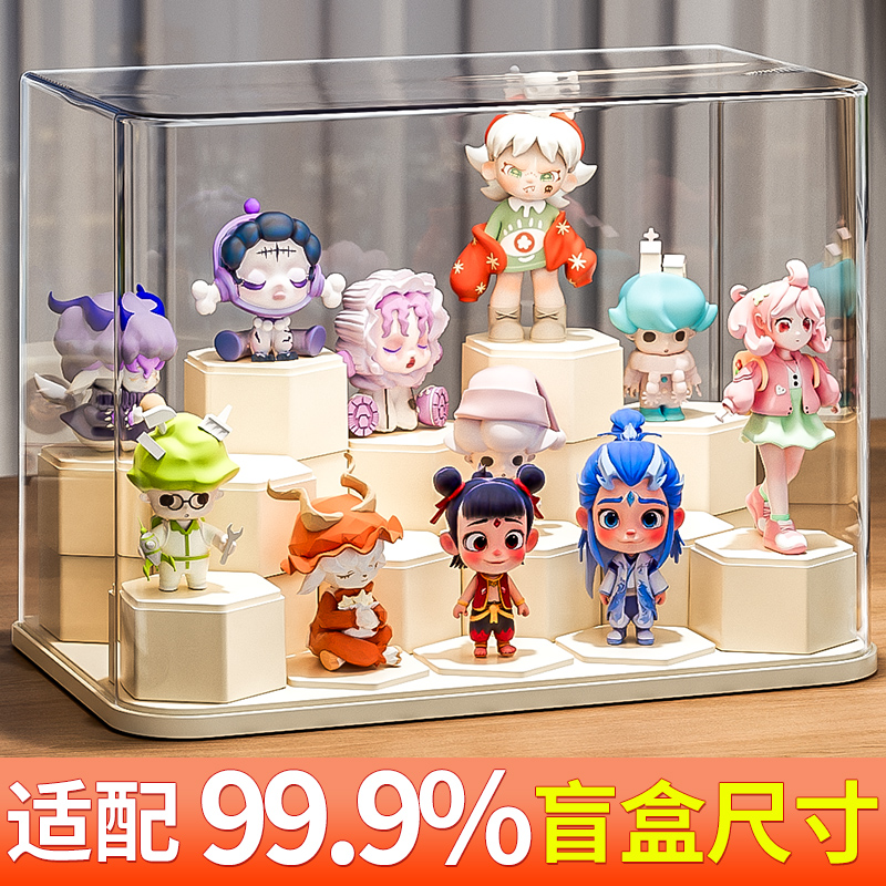 适用无印良品松下泡泡玛特展示盒