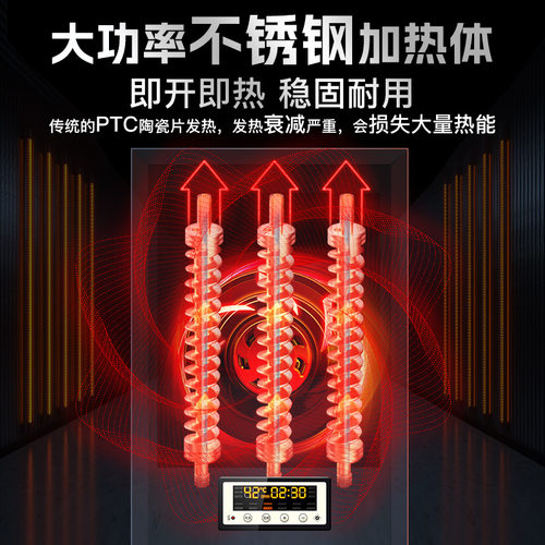 旭优工业电暖风机养殖场大棚烘干热风机工厂车间商用大功率取暖器