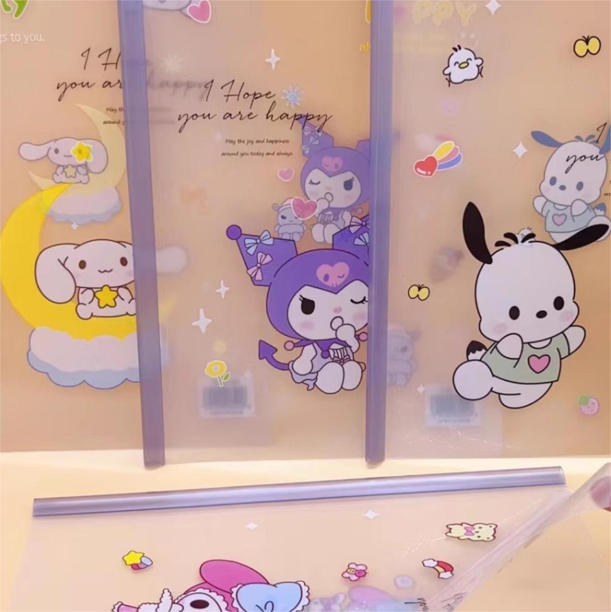 抽杆夹三角a4拉杆夹加厚小学生