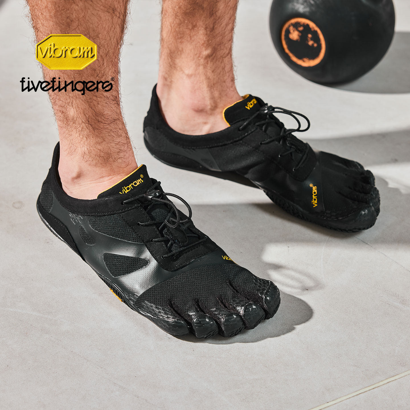 vibram室内外健身训练五指鞋男赤足深蹲健身运动五趾跑步鞋KSOEVO