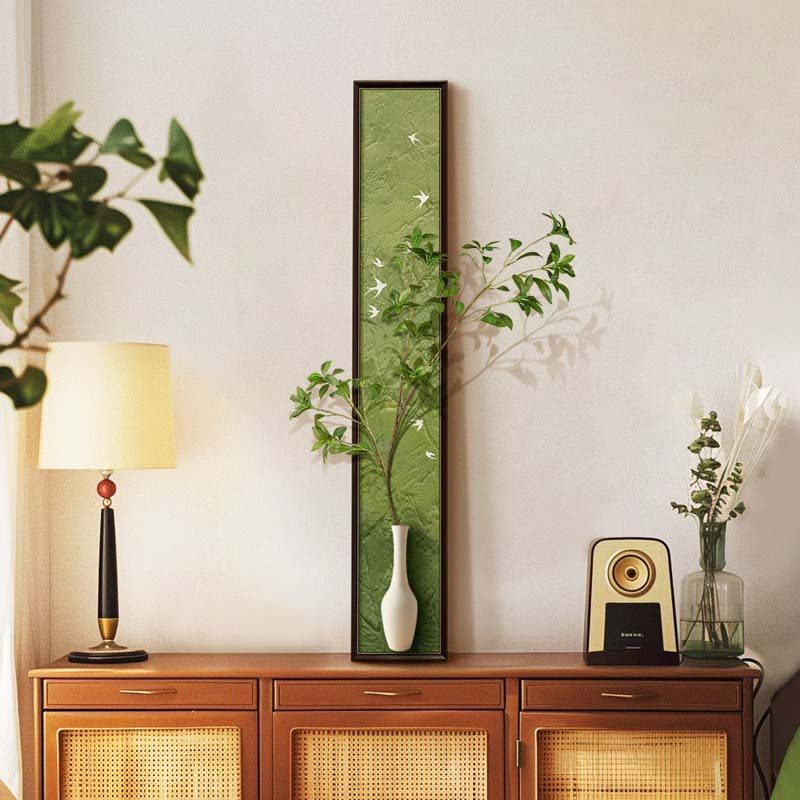 中古风绿植客厅装饰画 画覆古中式墙面挂画 画桌面摆台电视柜摆件,家居饰品,现代装饰画,淘宝优惠券,粉丝福利购,淘宝优惠卷
