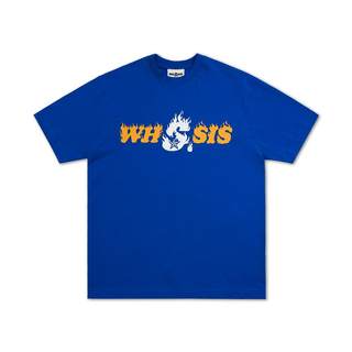 WHOOSIS X STA联名 起死回生短袖t恤夏季新品男女国潮嘻哈