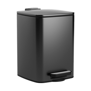 邑纯脚踩垃圾桶不锈钢客厅厨房家用大容量方形带盖垃圾筒2025新款