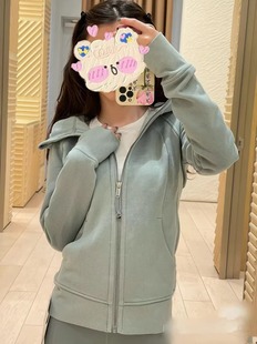 Scuba 秋冬抓绒运动帽衫 Hoodie lulu瑜伽服 加绒经典 卫衣连帽外套