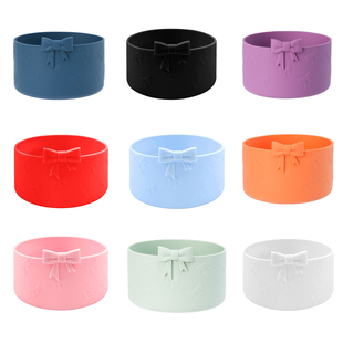 适用斯坦利水杯配件硅胶杯套蝴蝶节30oz 40oz保温杯杯托防滑通用