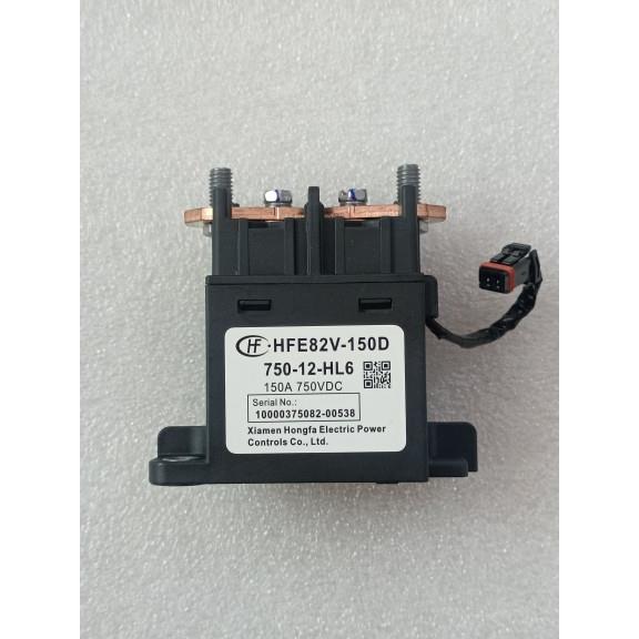 宏发高压直流接触器HFE82V-150D 750-12－HL6 150A750VDC继电器