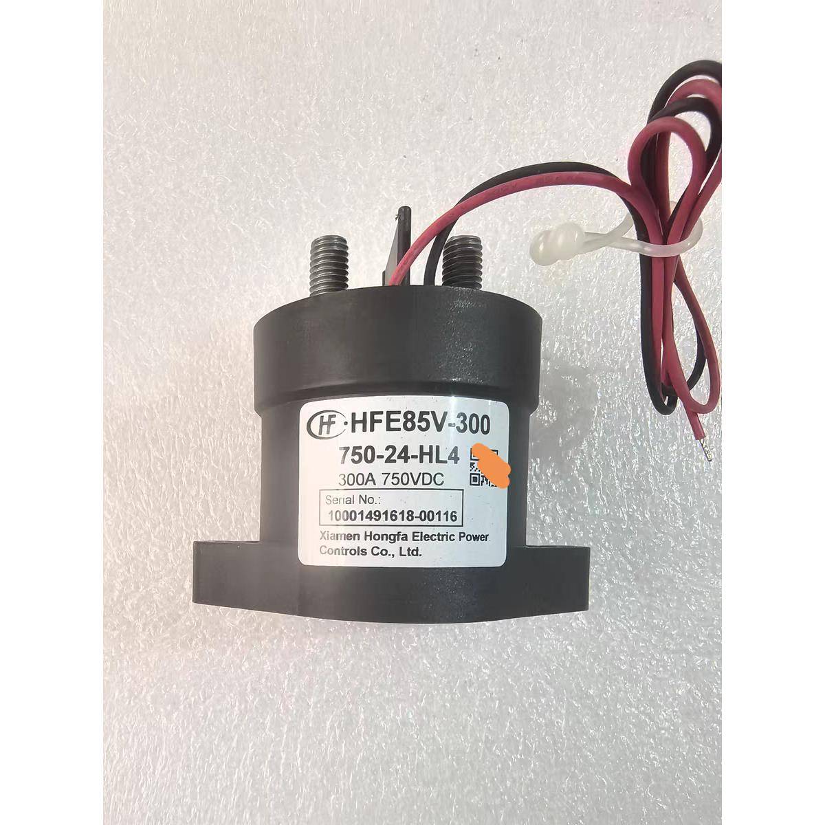 宏发接触器HFE85V-300/750-24-HL4新能源汽车高压直流继电器