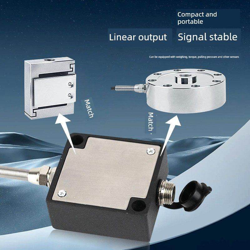 单通道模拟发射机Bsq-3传感器信号放大器4-20Ma 0-10V 0-5V