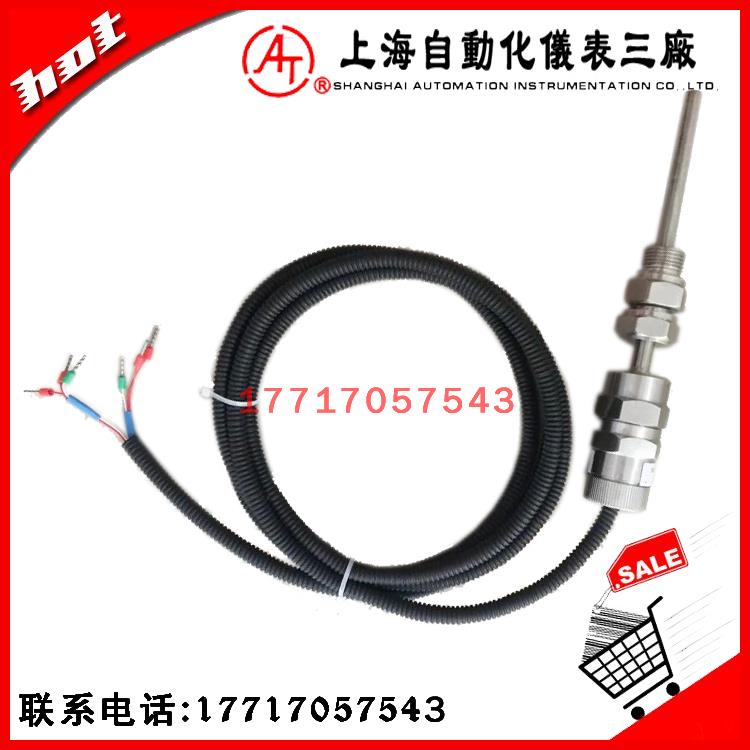 上海自仪温度传感器WZPM2-08-50-G1/2-B-3-K-2000A双支铠装热电阻