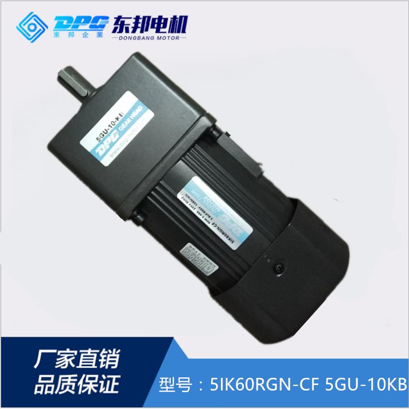 直销DPG台湾东邦5IK60RGN-CF 5GU-10KB 60W 220V调速马达减速电机